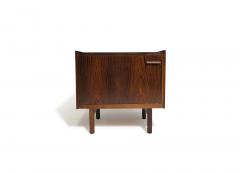  Brande M belfabrik Pair Ib Kofod Larsen for Brandi Moblefabrik Brazilian Rosewood Nightstands - 4235503