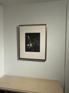  Brassa Vintage Heliogravure Circus Scene Black and White 1936 Framed - 4736550