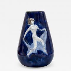  Briosco 1930s Art D co ceramic Vase Signed Briosco - 1311760