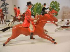  Britains Assembled Hunt Scene by Britains Ltd Toy Civilians Mid 20th Century - 2186833