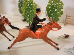  Britains Assembled Hunt Scene by Britains Ltd Toy Civilians Mid 20th Century - 2186834