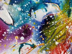  Brittany Murphy Contemporary Abstract Painting on Canvas by Brittany Murphy - 3579036