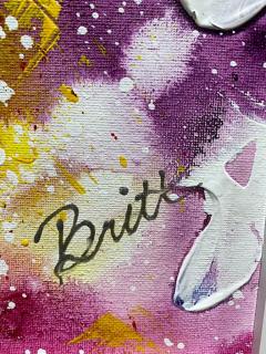  Brittany Murphy Contemporary Abstract Painting on Canvas by Brittany Murphy - 3579172