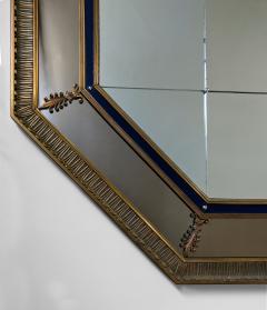  Bromsgrove Guild of Applied Arts A Large Octagonal Art Deco Mirror from SS Duchess of Bedford Circa 1928 - 353618