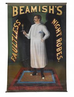  Brooke Sign Co Beamishs Faultless Night Robes Trade Sign - 1344876