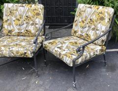  Brown Jordan Furniture Pair of Brown Jordan Outdoor Furniture Club Chairs - 1784372