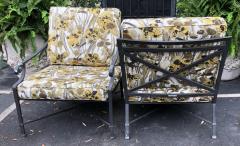  Brown Jordan Furniture Pair of Brown Jordan Outdoor Furniture Club Chairs - 1784378