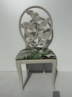  Brown Jordan Furniture Set of Aluminum Tropical Patio Chairs - 4490219