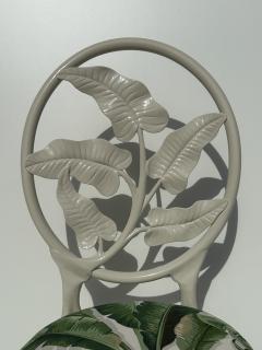  Brown Jordan Furniture Set of Aluminum Tropical Patio Chairs - 4490223