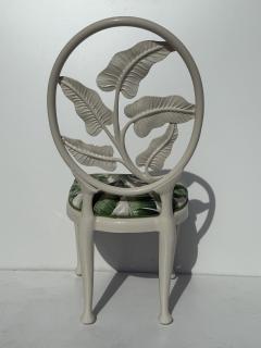  Brown Jordan Furniture Set of Aluminum Tropical Patio Chairs - 4490224