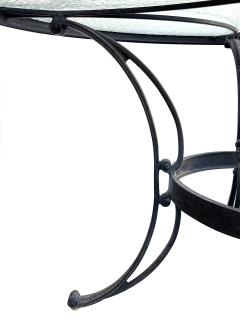  Brown Jordan Furniture Vintage Brown Jordan Aluminum Outdoor Round Table with Four Chairs - 4554935