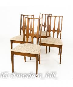  Broyhill Brasilia Broyhill Brasilia Brutalist Mid Century Walnut Dining Chairs Set of 4 - 1818256