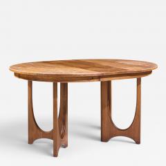  Broyhill Brasilia Broyhill Brasilia Mid Century Dining Table with 1 Leaf - 4615485