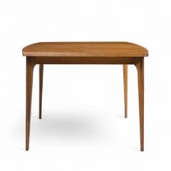  Broyhill Brasilia Broyhill Brasilia Mid Century Expanding Walnut Dining Table with 3 Leaves - 4347210