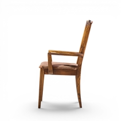  Broyhill Brasilia Broyhill Brasilia Mid Century Walnut Arm Dining Chair - 4705121