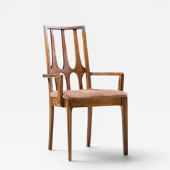  Broyhill Brasilia Broyhill Brasilia Mid Century Walnut Arm Dining Chair - 4705622