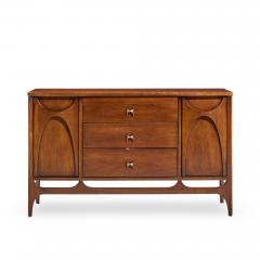  Broyhill Brasilia Broyhill Brasilia Mid Century Walnut China Cabinet - 4521505