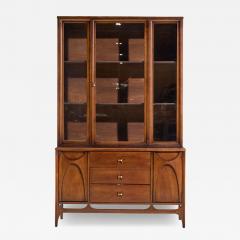  Broyhill Brasilia Broyhill Brasilia Mid Century Walnut China Cabinet - 4522063