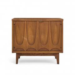  Broyhill Brasilia Broyhill Brasilia Mid Century Walnut Commode Nightstand - 4307602