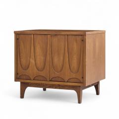  Broyhill Brasilia Broyhill Brasilia Mid Century Walnut Commode Nightstand - 4307604