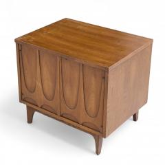  Broyhill Brasilia Broyhill Brasilia Mid Century Walnut Commode Nightstand - 4307607