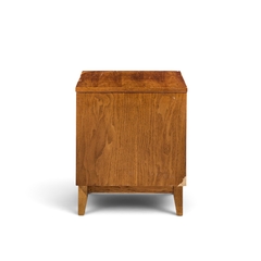  Broyhill Brasilia Broyhill Brasilia Mid Century Walnut Commode Nightstands Pair - 4754247