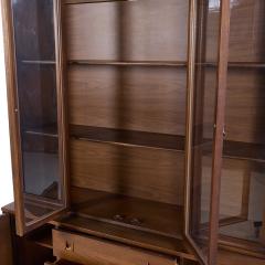  Broyhill Brasilia Broyhill Brasilia Mid Century Walnut Credenza and Hutch - 4257142