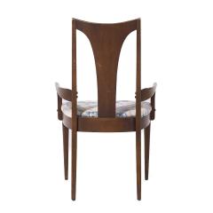  Broyhill Brasilia Broyhill Brasilia Mid Century Walnut Dining Chairs Set of 4 - 3993851