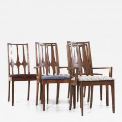  Broyhill Brasilia Broyhill Brasilia Mid Century Walnut Dining Chairs Set of 6 - 3467309