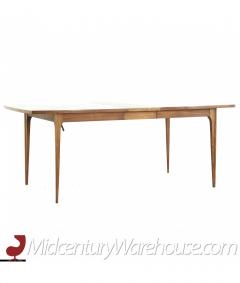  Broyhill Brasilia Broyhill Brasilia Mid Century Walnut Dining Table with 1 Leaf - 3092181