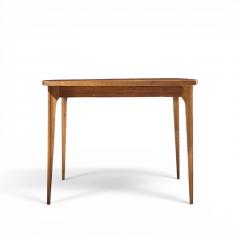  Broyhill Brasilia Broyhill Brasilia Mid Century Walnut Expanding Dining Table with 1 Leaf - 4684744