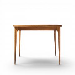  Broyhill Brasilia Broyhill Brasilia Mid Century Walnut Expanding Dining Table with 1 Leaf - 4684746