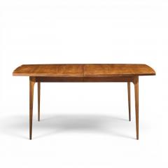  Broyhill Brasilia Broyhill Brasilia Mid Century Walnut Expanding Dining Table with 1 Leaf - 4684749