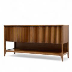  Broyhill Brasilia Broyhill Brasilia Mid Century Walnut Fluted Credenza - 4320481