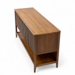  Broyhill Brasilia Broyhill Brasilia Mid Century Walnut Fluted Credenza - 4320486