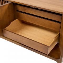  Broyhill Brasilia Broyhill Brasilia Mid Century Walnut Fluted Credenza - 4320487