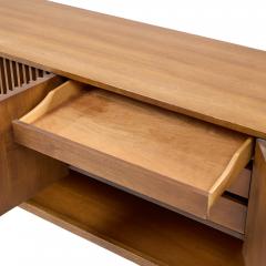  Broyhill Brasilia Broyhill Brasilia Mid Century Walnut Fluted Credenza - 4320489