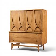  Broyhill Brasilia Broyhill Brasilia Mid Century Walnut Gentlemans Chest - 4625471