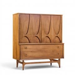  Broyhill Brasilia Broyhill Brasilia Mid Century Walnut Gentlemans Chest - 4627103