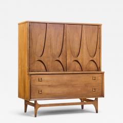  Broyhill Brasilia Broyhill Brasilia Mid Century Walnut Gentlemans Chest - 4627110