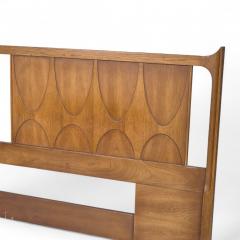  Broyhill Brasilia Broyhill Brasilia Mid Century Walnut King Headboard - 4306185