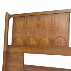  Broyhill Brasilia Broyhill Brasilia Mid Century Walnut King Headboard - 4306186