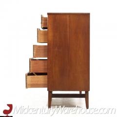  Broyhill Brasilia Broyhill Brasilia Mid Century Walnut Magna Highboy Dresser - 3504147