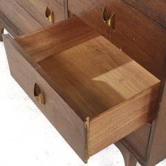  Broyhill Brasilia Broyhill Brasilia Mid Century Walnut Magna Highboy Dresser - 4117412