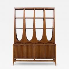 Broyhill Brasilia Broyhill Brasilia Mid Century Walnut Room Divider - 4287945