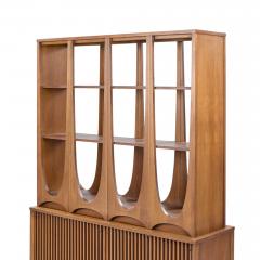  Broyhill Brasilia Broyhill Brasilia Mid Century Walnut Room Divider - 4306210