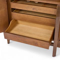  Broyhill Brasilia Broyhill Brasilia Mid Century Walnut Room Divider - 4306211