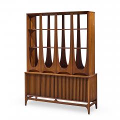  Broyhill Brasilia Broyhill Brasilia Mid Century Walnut Room Divider - 4477735