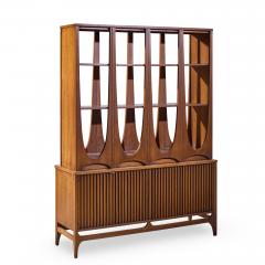  Broyhill Brasilia Broyhill Brasilia Mid Century Walnut Room Divider - 4477736