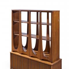  Broyhill Brasilia Broyhill Brasilia Mid Century Walnut Room Divider - 4477737